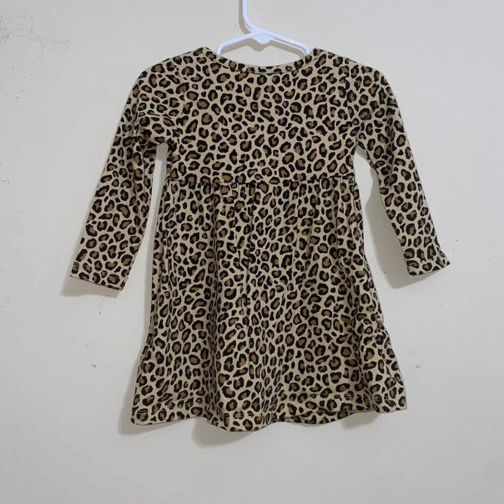 C Monogram Animal Print Dress